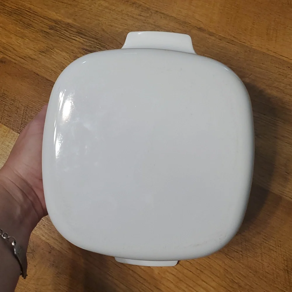 Corning Ware 3 Quart Wildflower‎ Vintage Floral Square Ceramic Casserole Dish